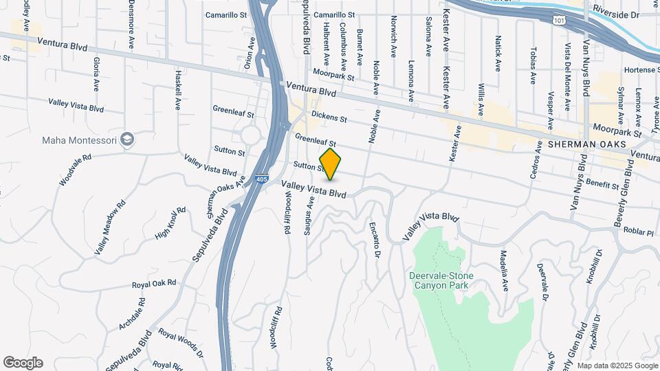 15221 Valley Vista Blvd Map and Location Details