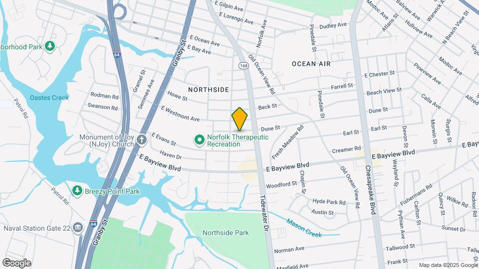 317 Dune St Map and Location Details