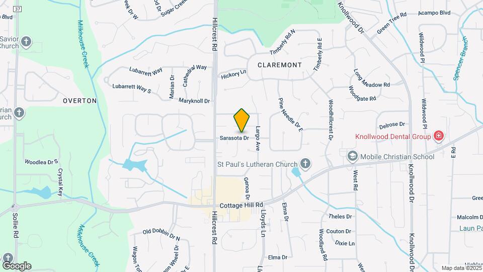 6260 Sarasota Dr Map and Location Details