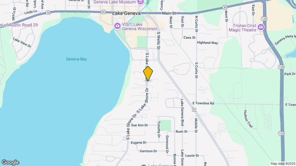 661 S Lake Shore Dr Map and Location Details