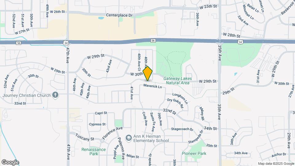 4019 Maverick Ln Map and Location Details