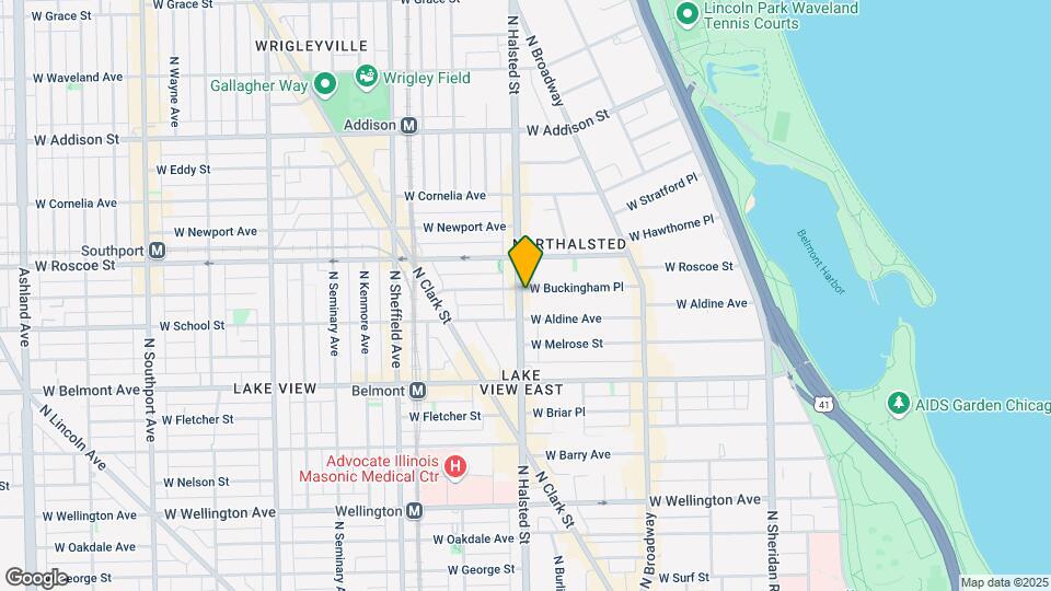 3323 N Halsted St, Unit 3 Mapa y Detalles de la Ubicación