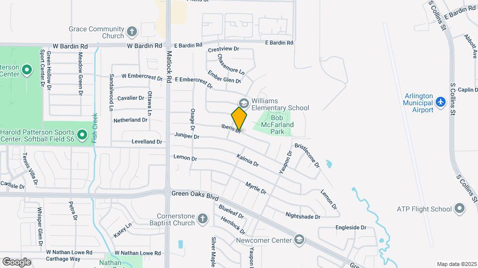 308 Iberis Dr Mapa y Detalles de la Ubicación