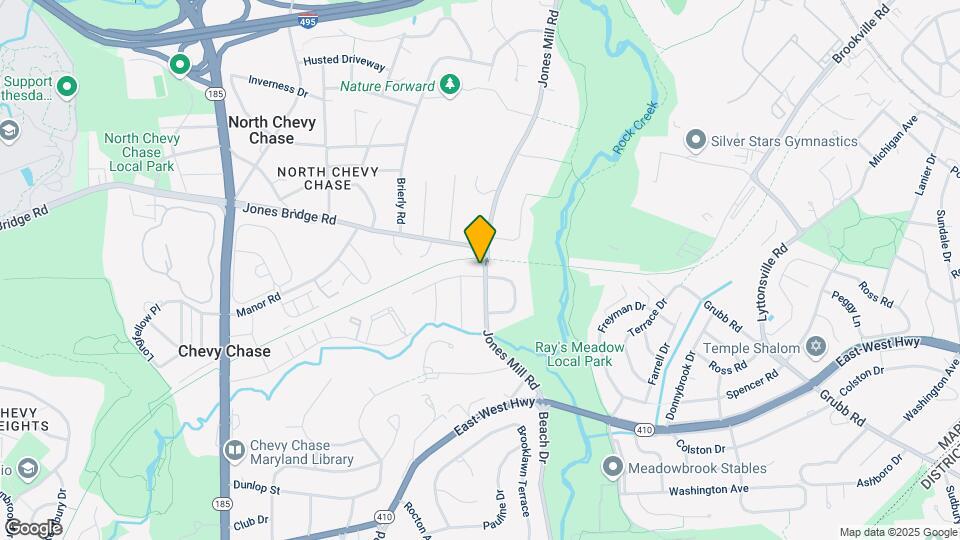 8618 Jones Mill Rd Map and Location Details