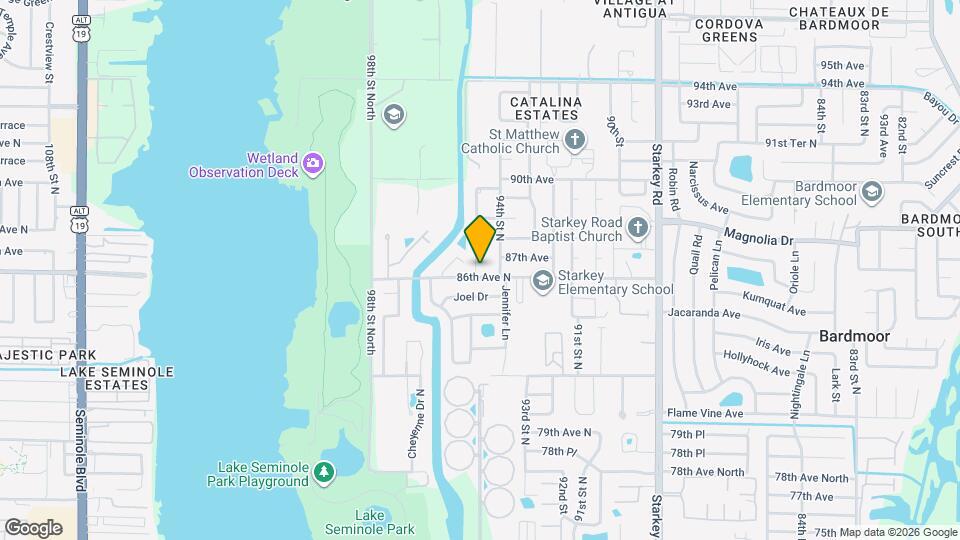 8601 Rue Chateaux Dr Map and Location Details