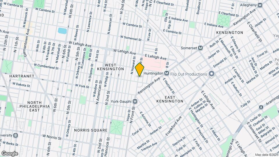 2515 N Front St Map and Location Details