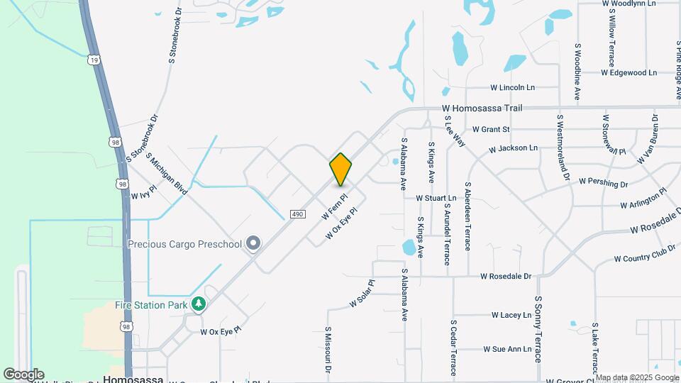 7805 W Fern Pl Map and Location Details