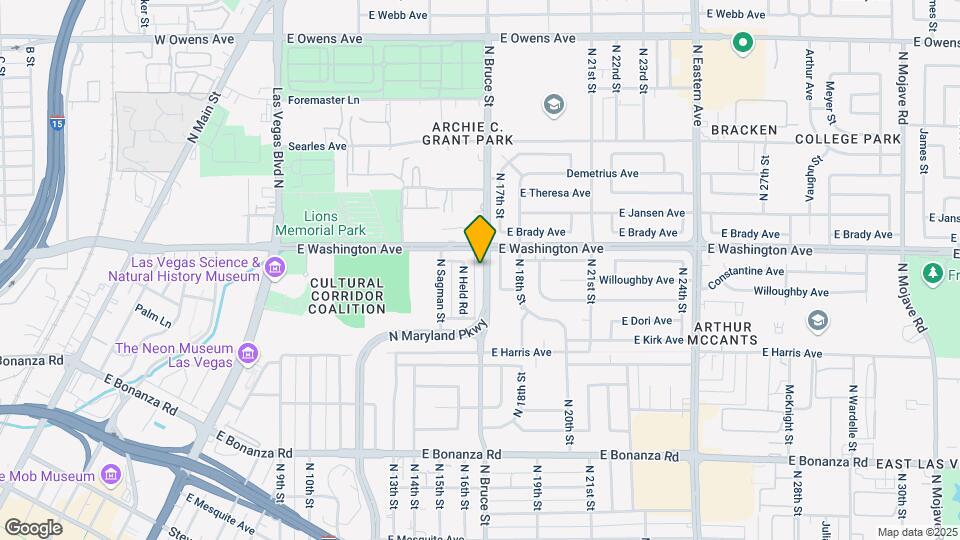 853 N Bruce St Mapa y Detalles de la Ubicación