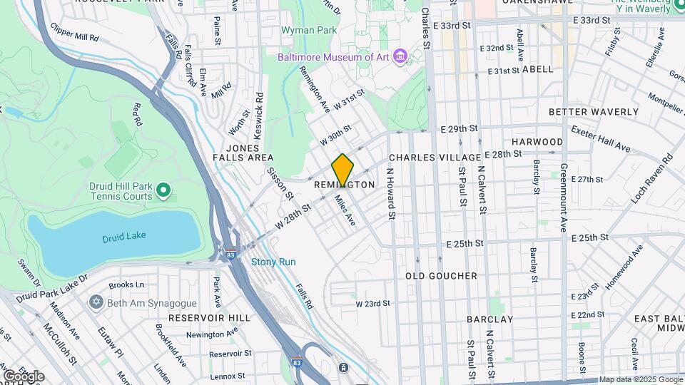 2734 Huntingdon Ave Map and Location Details