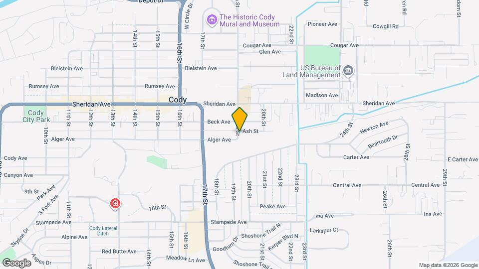 1220 19th St Map and Location Details