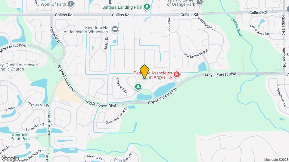 8149 Amberwood Ct Map and Location Details