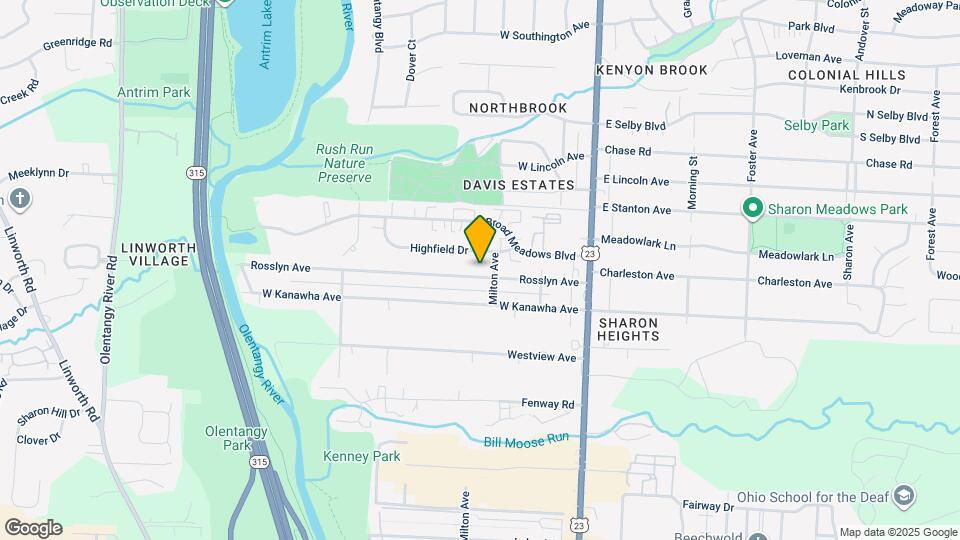 170 Rosslyn Ave Mapa y Detalles de la Ubicación