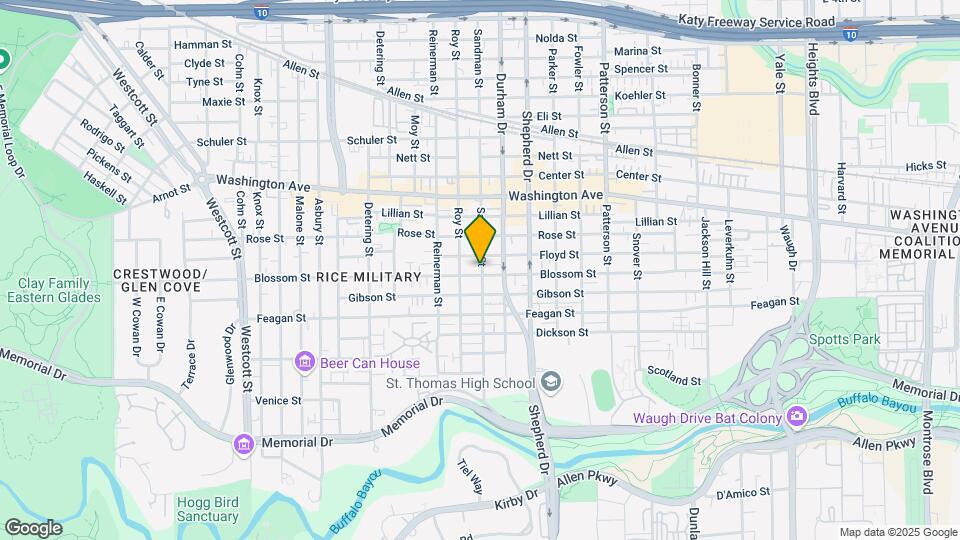 601 Sandman St Map and Location Details