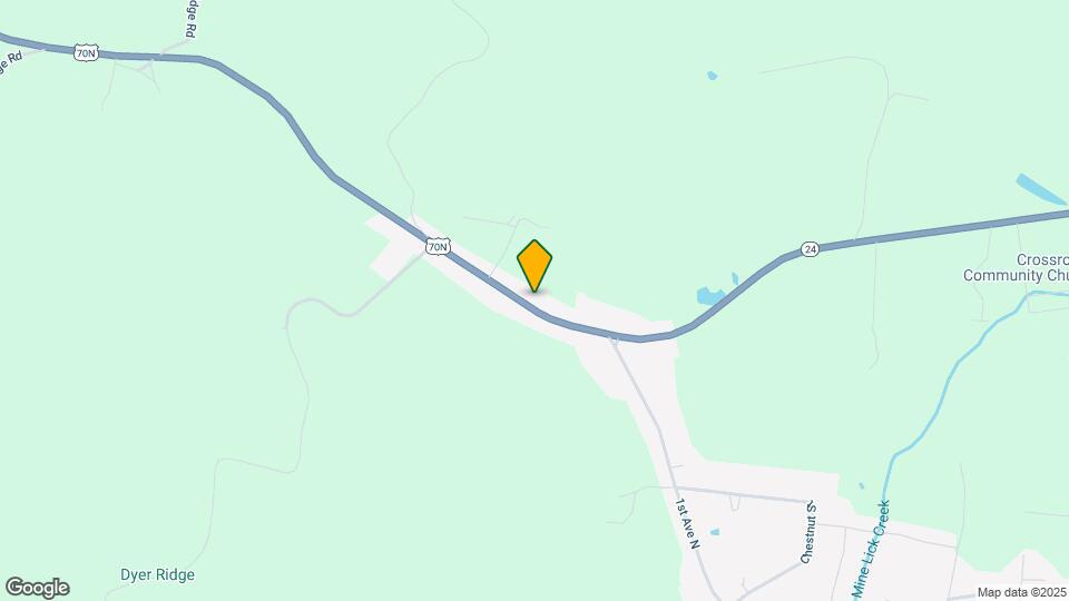 8095 Nashville Hwy Map and Location Details