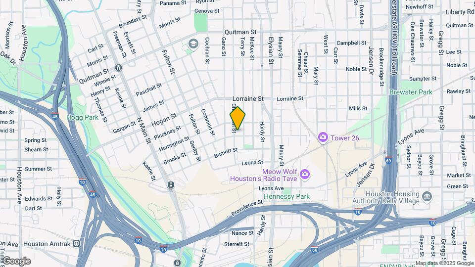 1602 Chapman St Map and Location Details