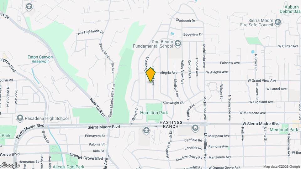 1165 Leonard Ave Map and Location Details