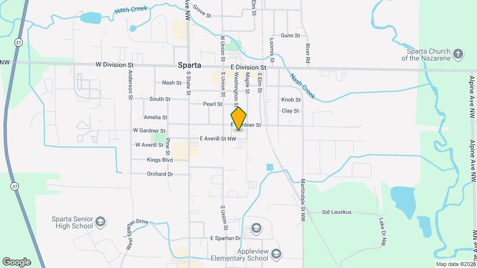 172 E Gardner St, Unit 1 Map and Location Details