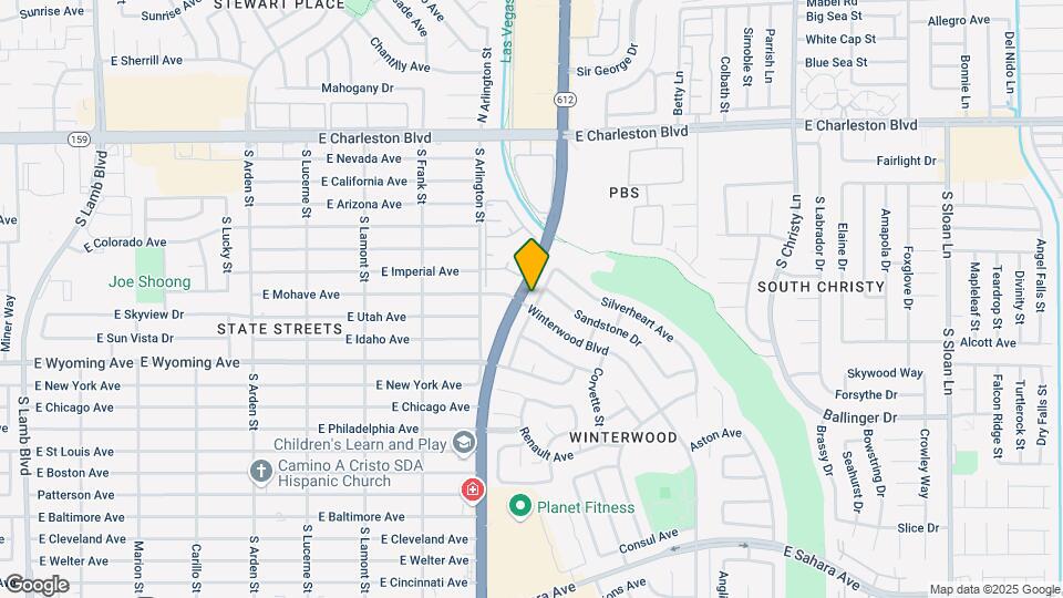 1527 Cane Hill Dr Map and Location Details