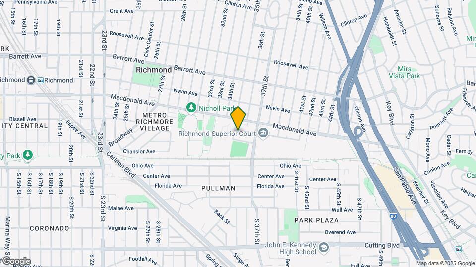 116-122 35th St Mapa y Detalles de la Ubicación