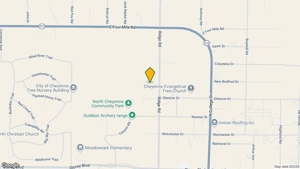 7014 Ridge Rd Map and Location Details