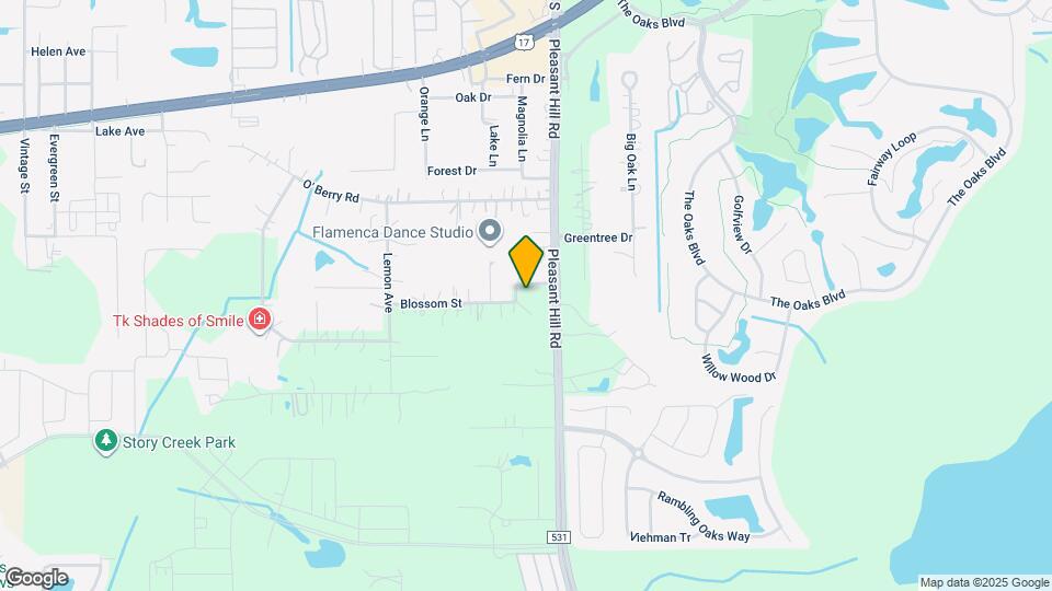 3368 Blossom St Map and Location Details