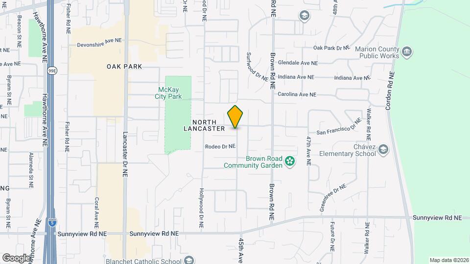 2565 Burlington St NE Map and Location Details