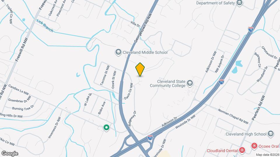 3480 Ridgeway Ct NW, Unit 2 Map and Location Details