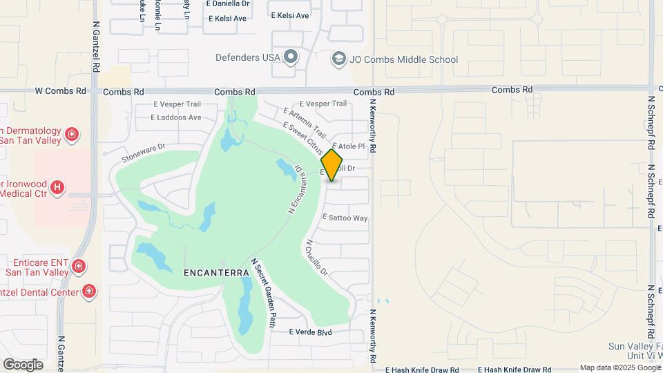 36965 N Crucillo Dr Map and Location Details