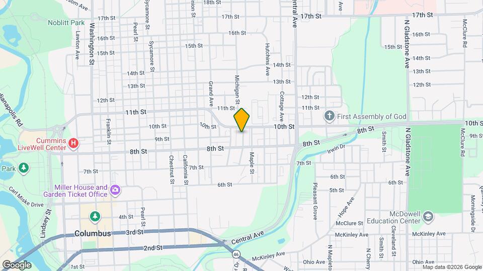 842 Werner Ave Map and Location Details