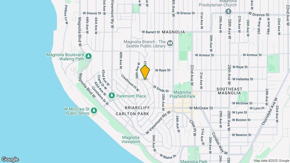2524 Montavista Pl W Map and Location Details