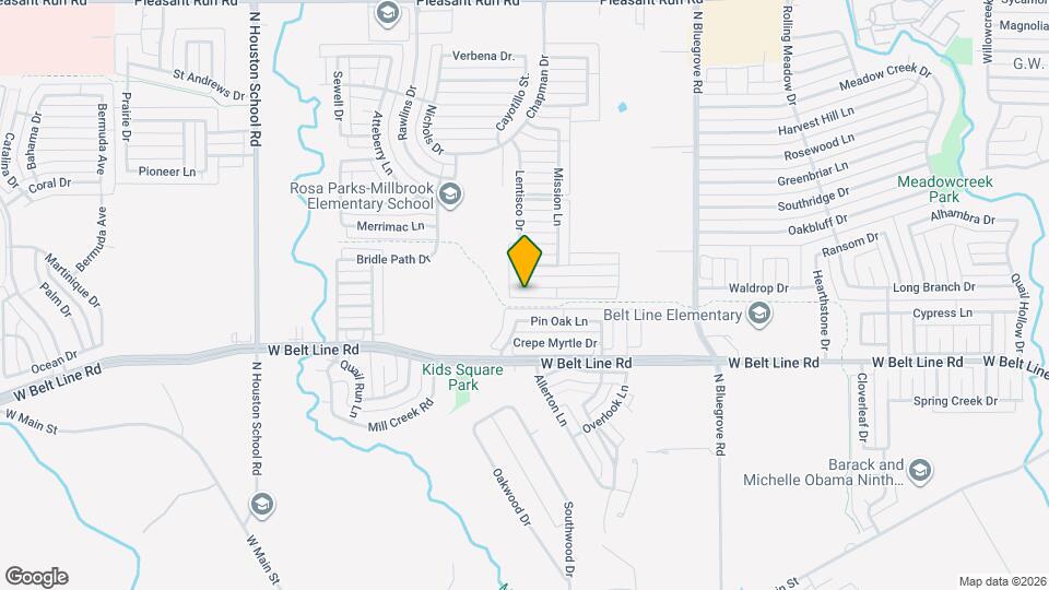 1930 Jasmine Dr Map and Location Details