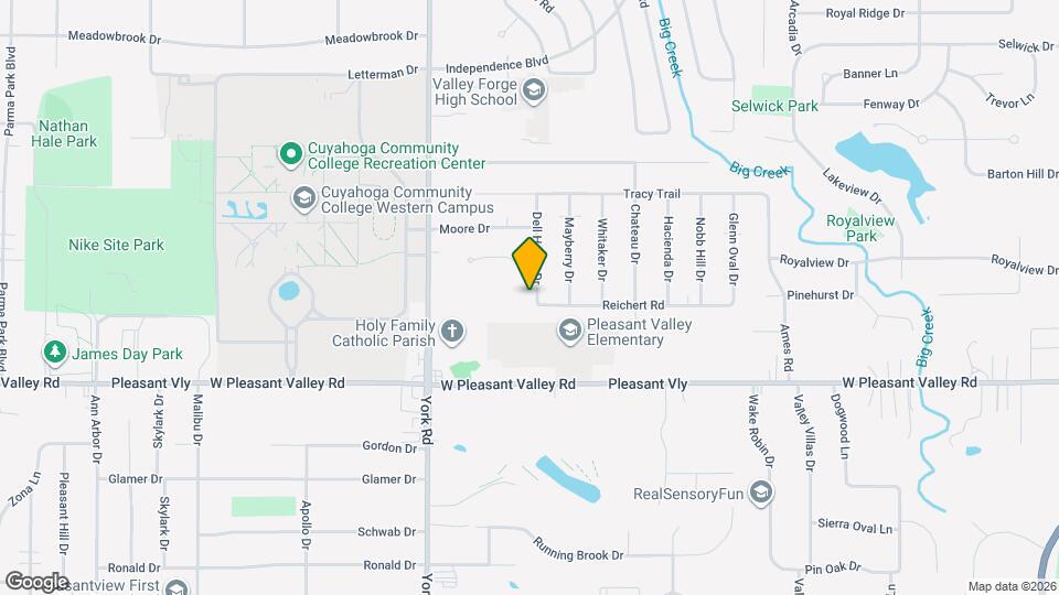 7326 Dell Haven Dr Map and Location Details