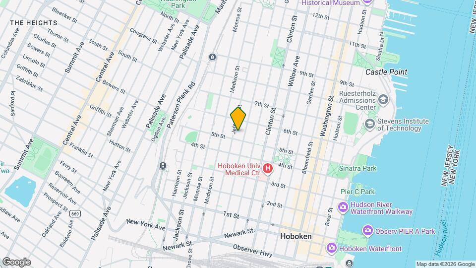 509 Jefferson St Map and Location Details