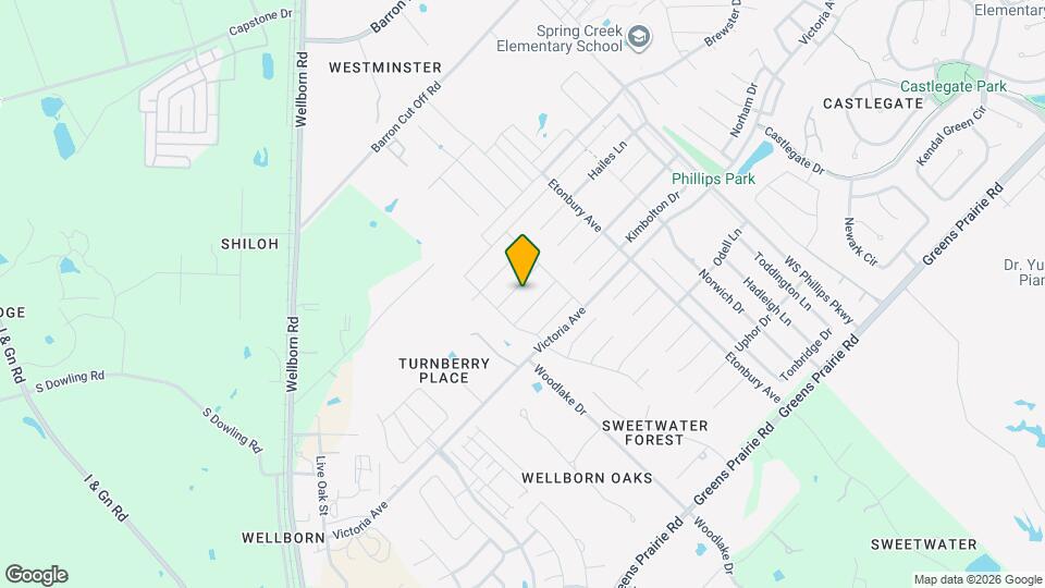 2711 Talsworth Dr Mapa y Detalles de la Ubicación