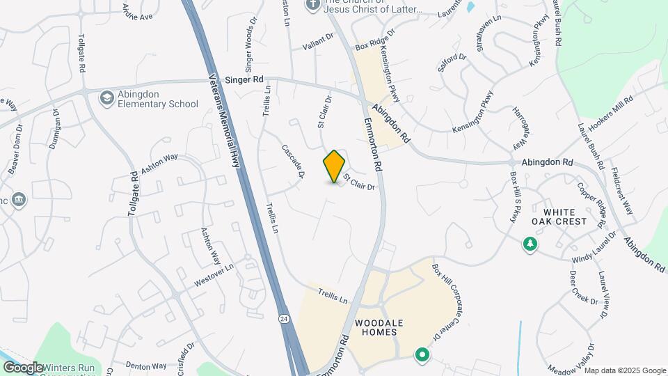 3105 Cardinal Way, Unit Unit E Map and Location Details