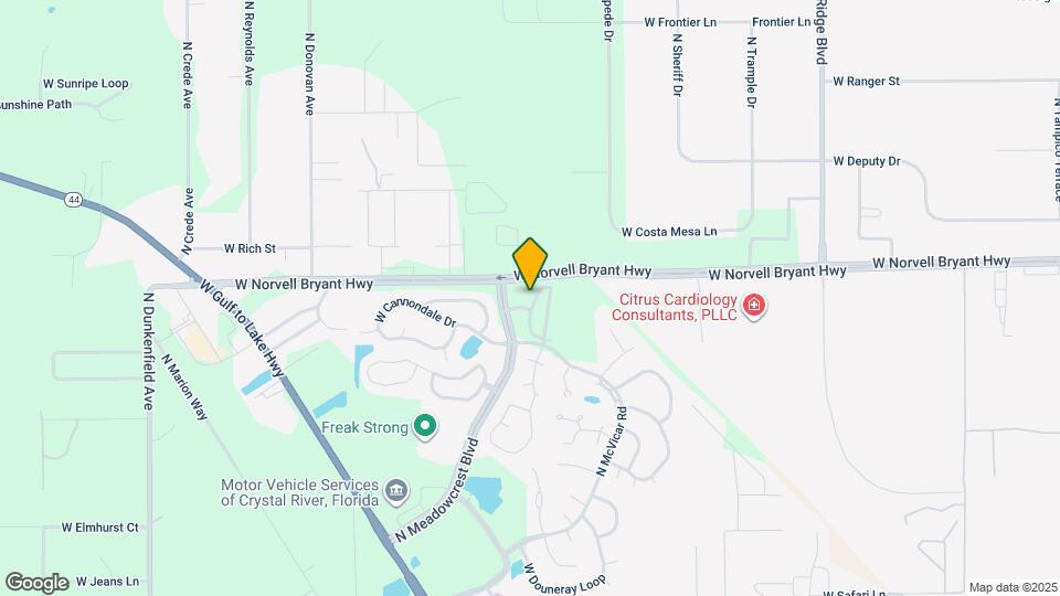 5988 W Poplar Springs Cir Map and Location Details