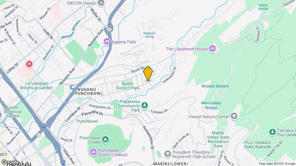 400 Kapalu St Map and Location Details