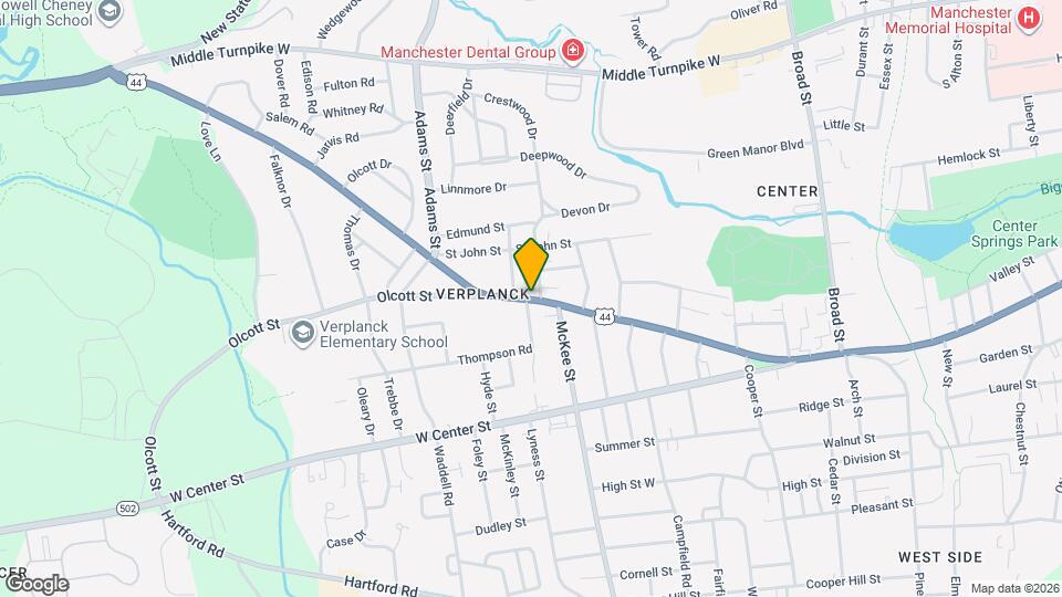 2 Thompson Rd, Unit B Map and Location Details