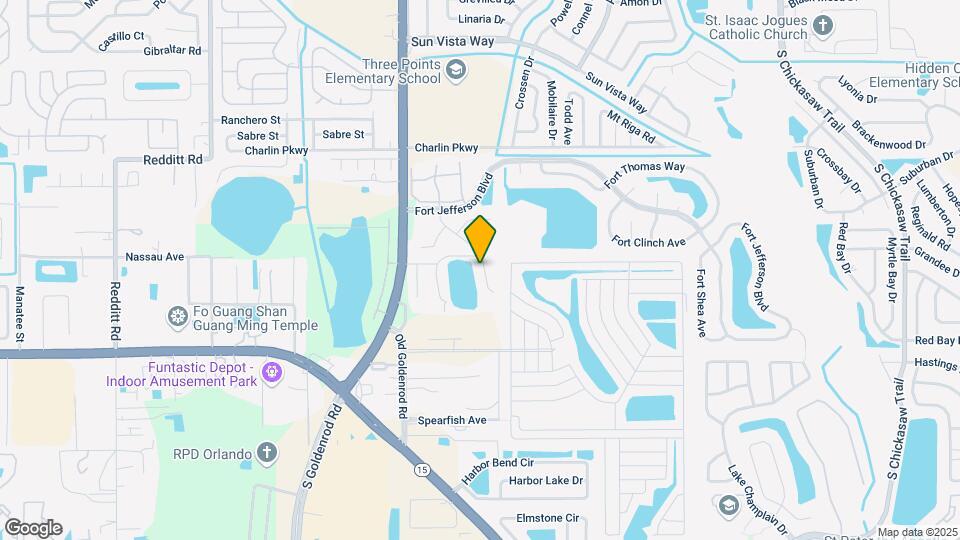 7720 Hidden Cypress Dr Map and Location Details