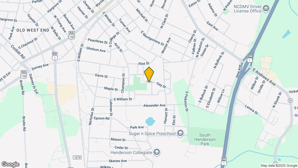504 Hilliard St Map and Location Details
