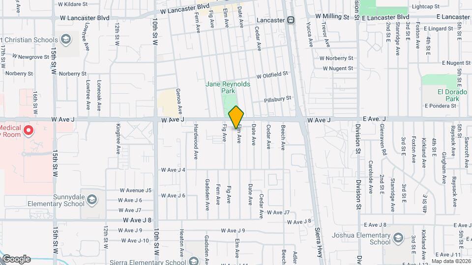 44333 Elm Ave Mapa y Detalles de la Ubicación