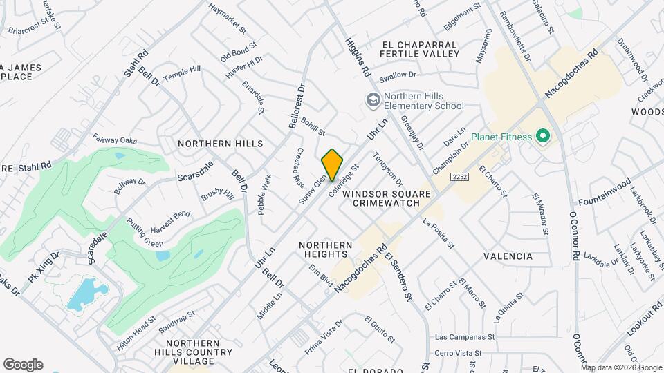 13535 Coleridge St Map and Location Details