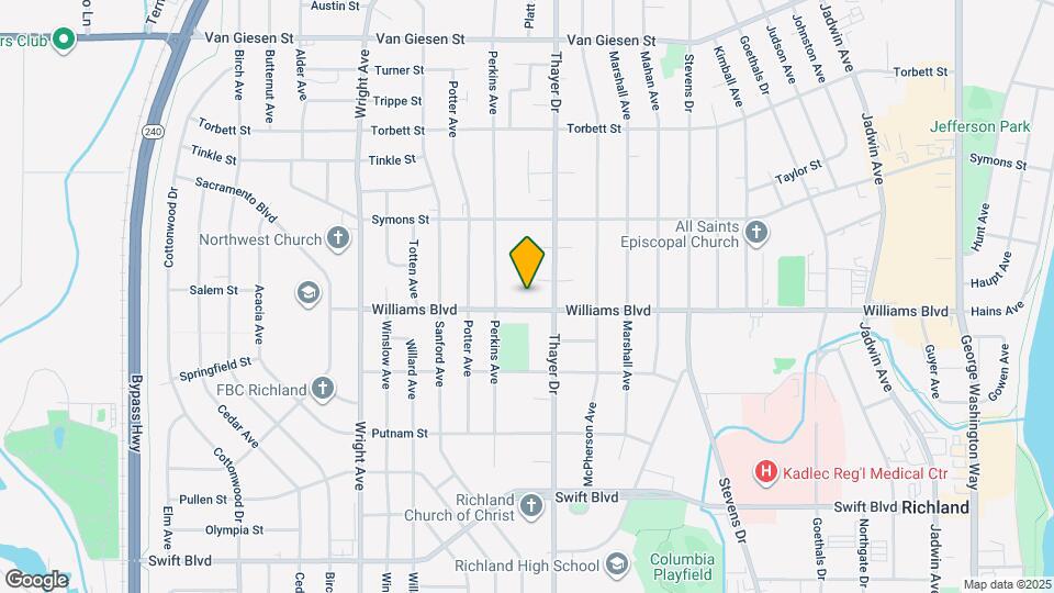 1410 Williams Blvd Mapa y Detalles de la Ubicación