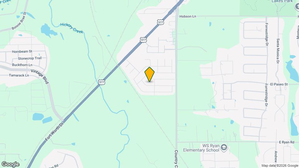 1112 Beechwood Dr Mapa y Detalles de la Ubicación