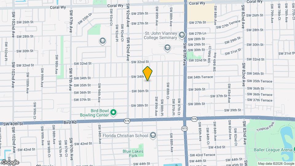 3450 SW 89th Ct Map and Location Details