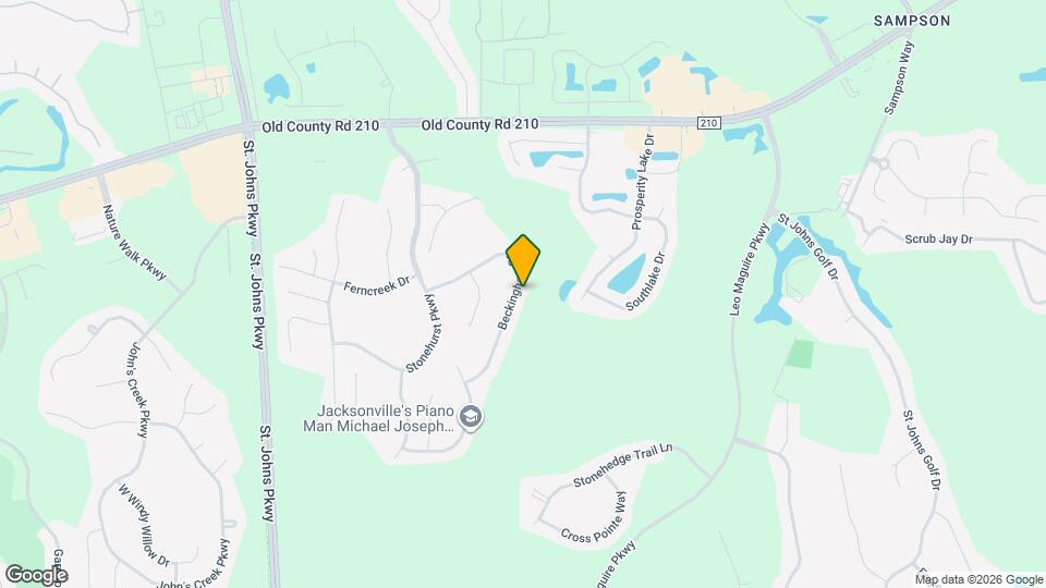 1016 Beckingham Dr Mapa y Detalles de la Ubicación