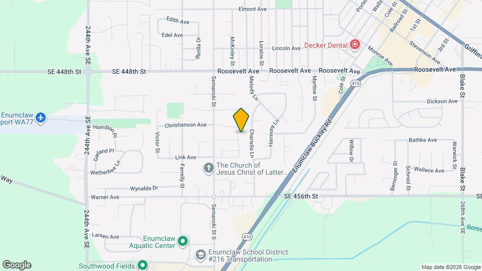 557 McKinley St Mapa y Detalles de la Ubicación