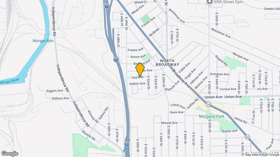5022 Guy Ave Map and Location Details
