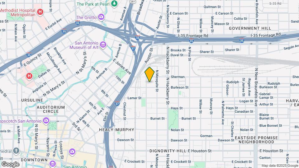 1012 N Cherry St Map and Location Details