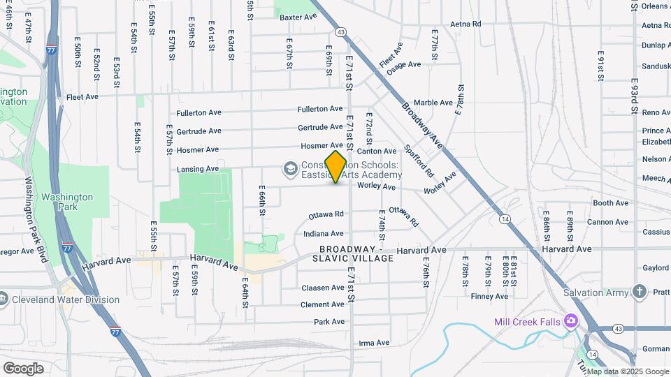 7006 Worley Ave Map and Location Details